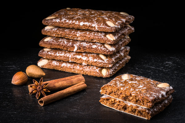 Haselnuss Elisenlebkuchen zuckerglasiert