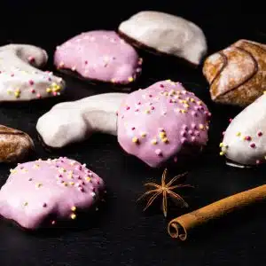 Lebkuchen Allerlei bunt verpackt